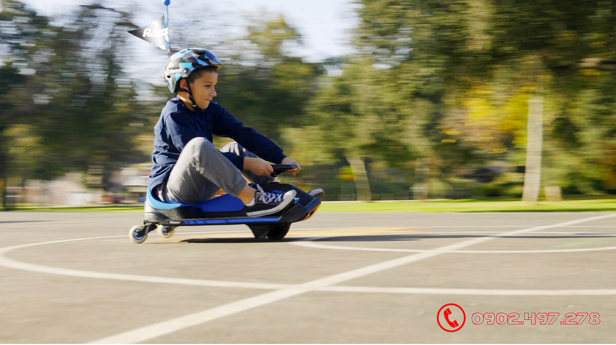 Xe điện quay tròn Razor Crayzy Cart Shift Xe điện quay tròn Razor Crayzy Cart Shift